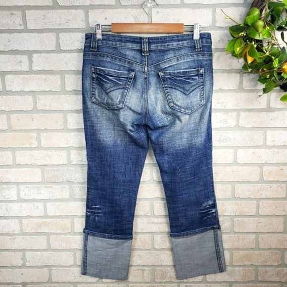 Younique Cuffed Capris Size 9 - Picture 2 of 9